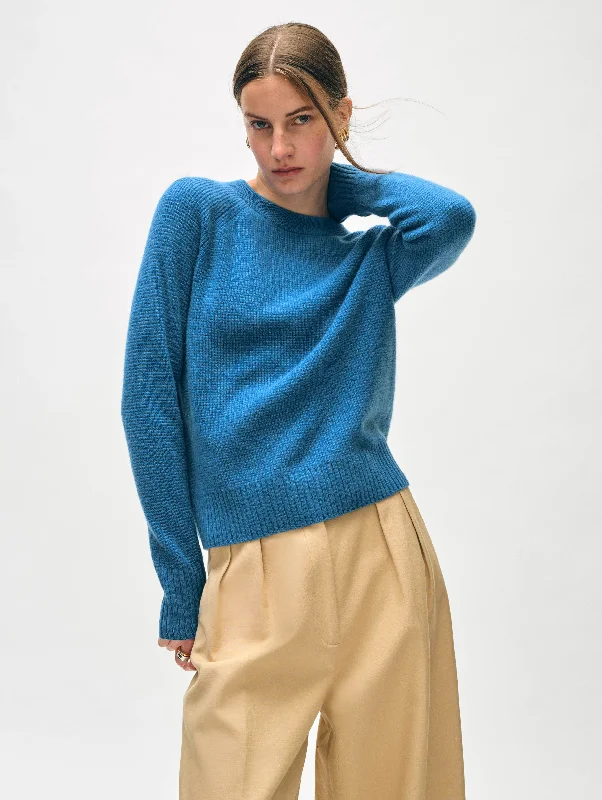 Cashmere Waffle Sweatshirt