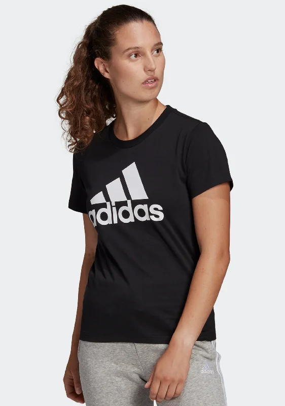 Adidas Womens BL Loungewear ESS Tee <BR> GL0722