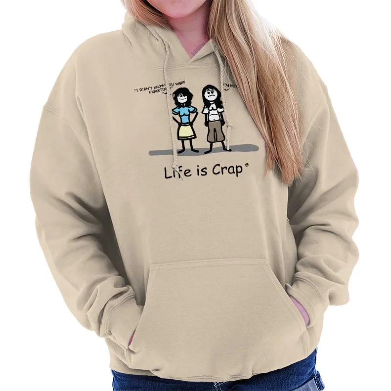 Not Pregnant Hoodie