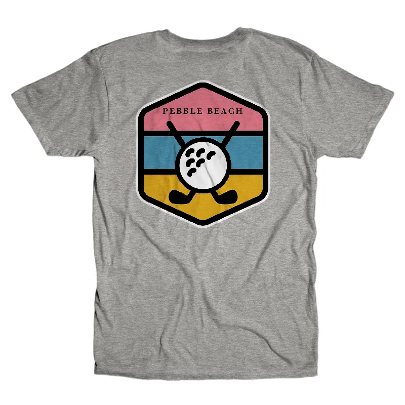 Pebble Beach Badge Unisex Tee