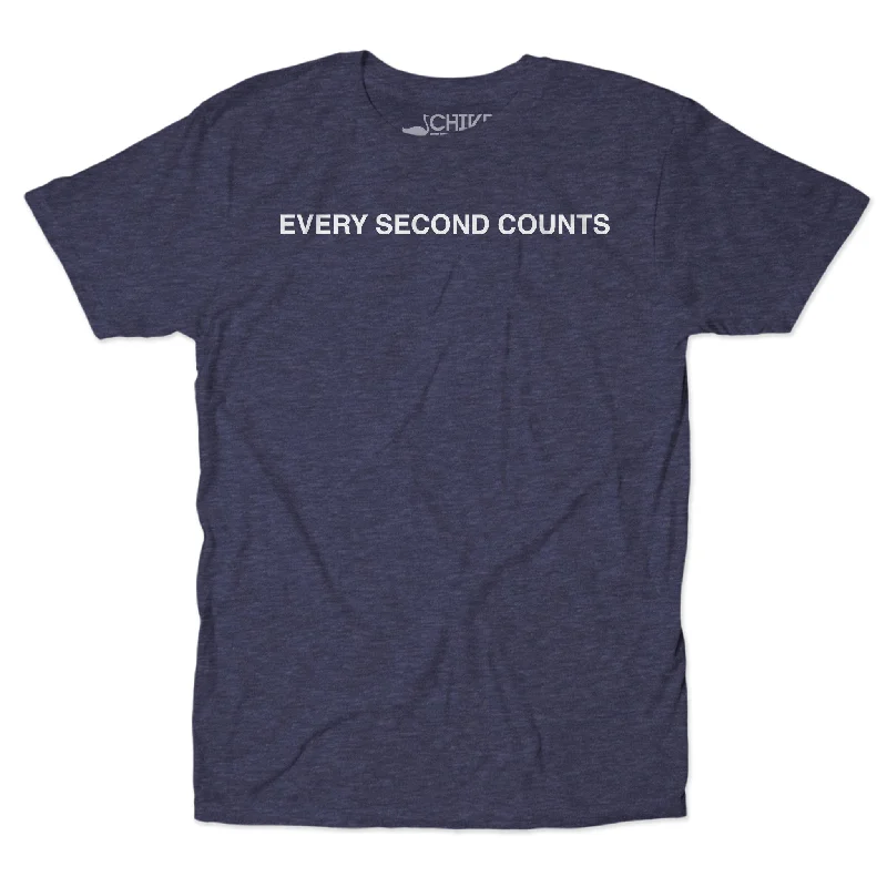 Every Second Counts Unisex Tee