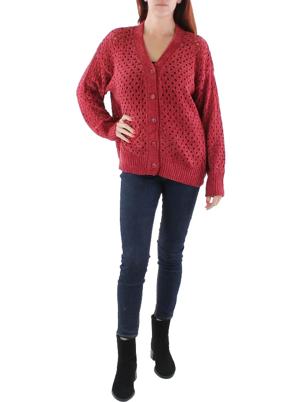 Womens Knit Layering Cardigan Sweater