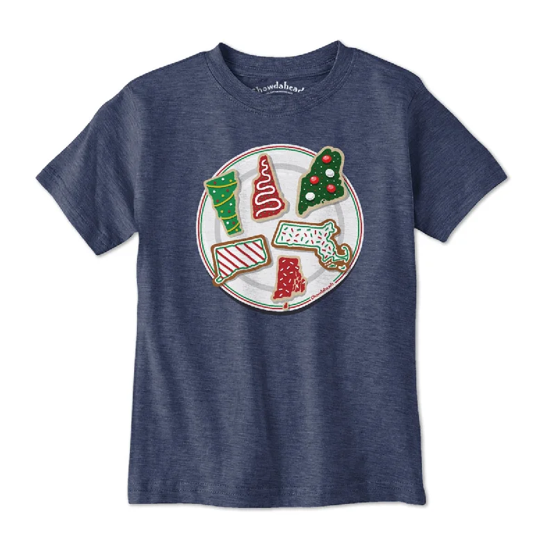 New England Christmas Cookies Youth T-Shirt