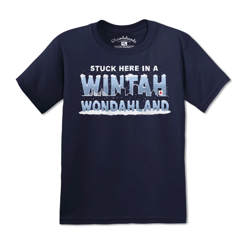 Stuck Here In A Wintah Wondahland Youth T-Shirt