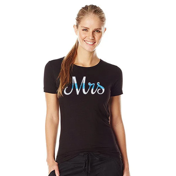 Slim Fit Woman's Short Sleeve T-Shirt - Mrs.