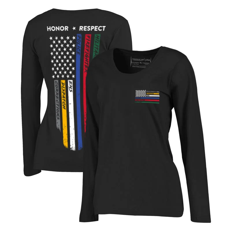 Women's Long Sleeve - First Responders