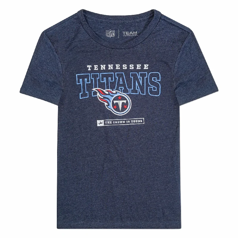 Tennessee Titans Crown Women's Short Sleeve T-Shirt