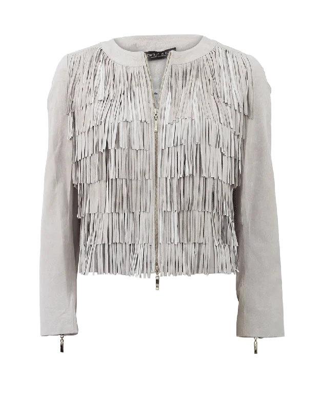 Fringe Suede Jacket