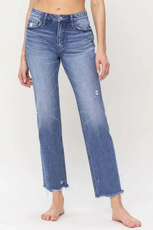 High Rise Straight Jeans *Online Only*