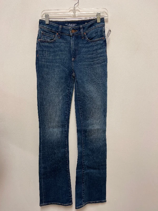 Jeans Flared By Chicos In Blue Denim, Size: 0