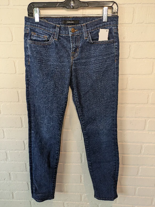 Jeans Skinny By J Brand In Blue Denim, Size: 2