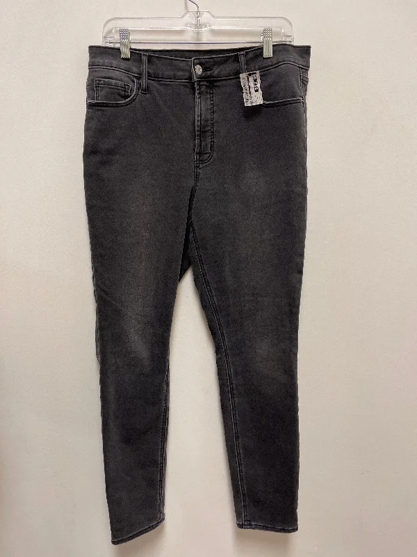 Jeans Skinny By Old Navy In Black, Size: 12