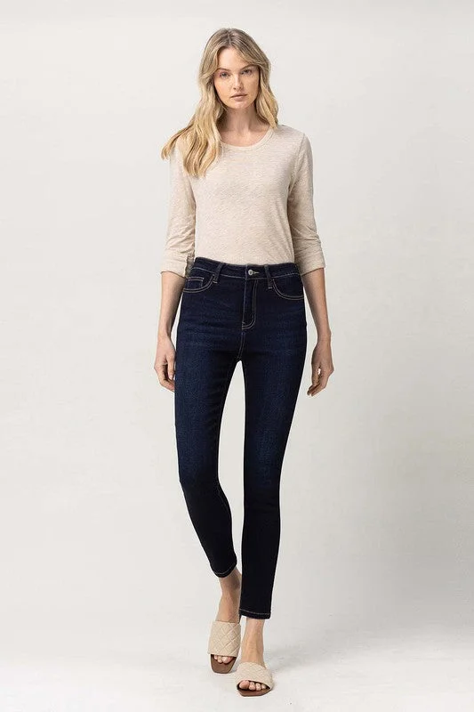 Flying Monkey SUPER SOFT HIGH RISE CROP SKINNY *Online Only*