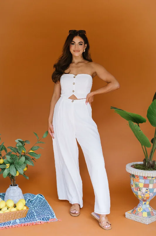 Vera Pants Set- Off White