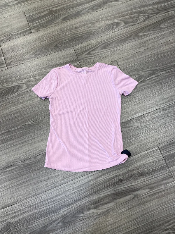 Top Short Sleeve By Nine West In Pink, Size: Xs