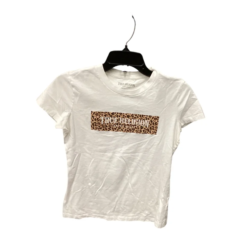 Top Short Sleeve By True Religion In White, Size: S