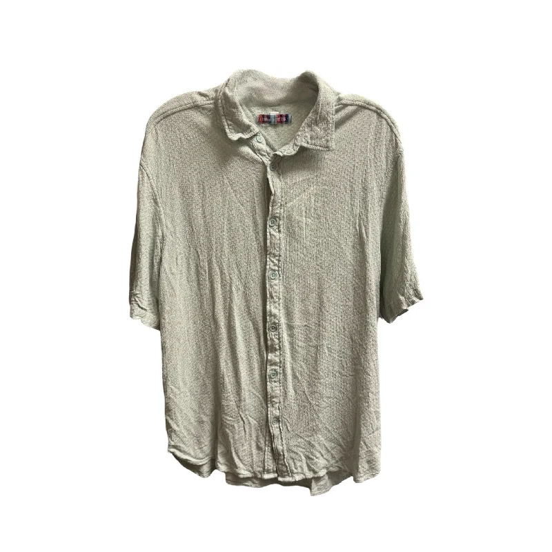 Top Short Sleeve By Urban Outfitters In Green, Size: M