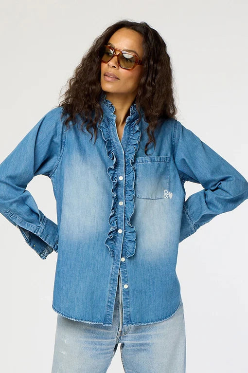 Kerri Rosenthal Molly Denim Shirt