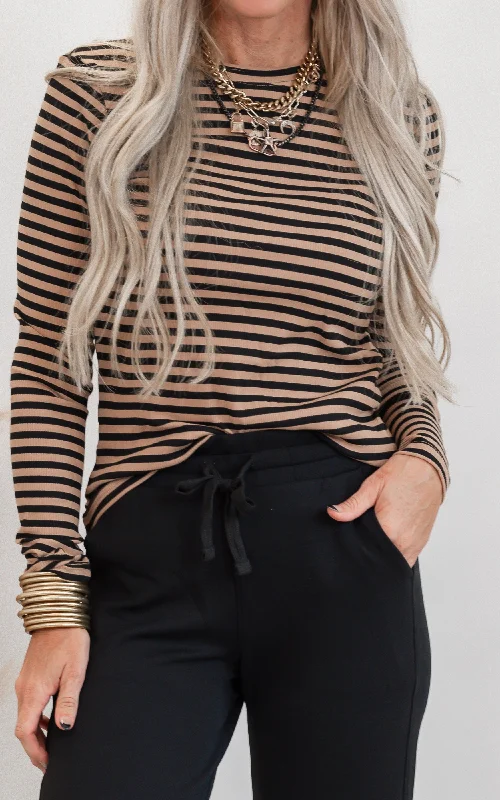 Must Have Striped Long Sleeve Top by Salty Wave