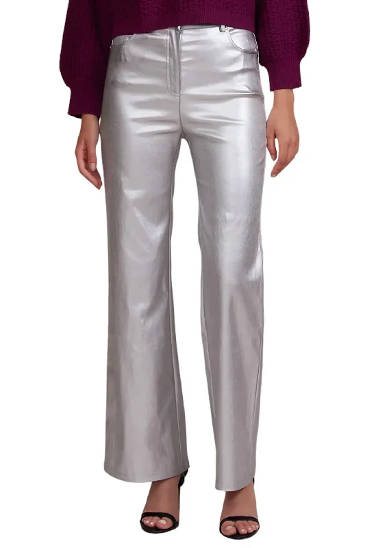 Adler Pants In Silver