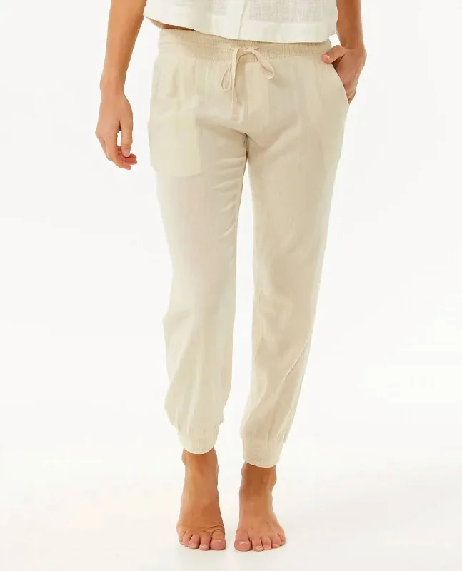 Classic Surf Pants In Natural