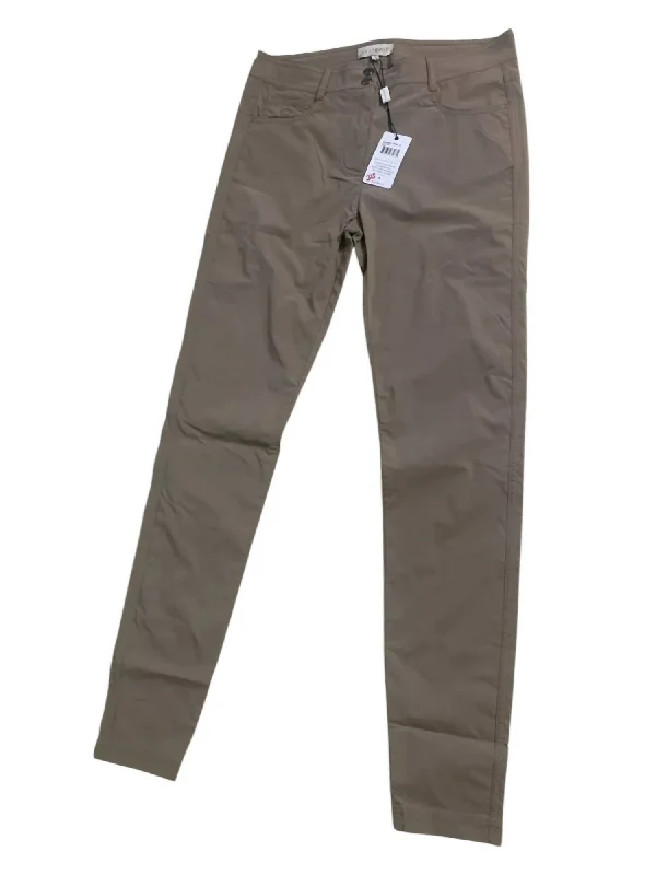 Women's Luli High Waist Honiara Pant In Khaki